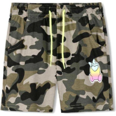 Kugo maskáčové dívčí kratasy Světlý maskáč