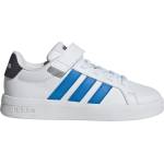 adidas Детски маратонки adidas Kid's Grand Court 3.0 Sneakers - Ftwr White / Lucid Ray Blue / Aurora Onix - размер 31, 5 (EU) (702-5501-0617)
