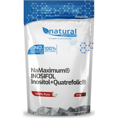 Natural Nutrition INOSIFOL - Inositol + Quatrefolic prášek 100 g