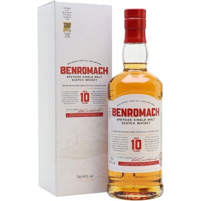 Benromach NEW 10y 43% 0,7 l (karton)