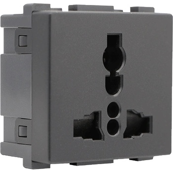 ELMARK Lecce УНИВЕРСАЛЕН КОНТАКТ 13a АНТРАЦИТ (27009)