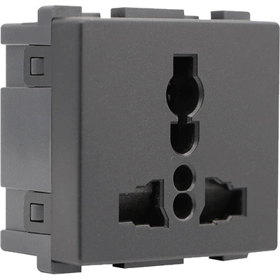 ELMARK Lecce УНИВЕРСАЛЕН КОНТАКТ 13a АНТРАЦИТ (27009)