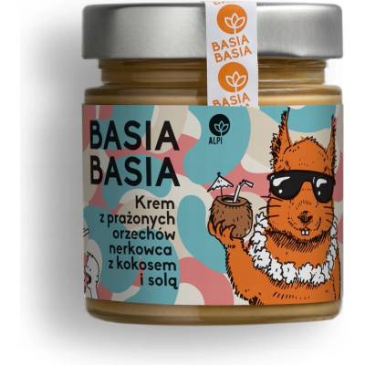 Alpi Basia Basia krém z pražených kešu orieškov s kokosom a soľou 210 g