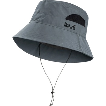 Jack Wolfskin Шапка Jack Wolfskin Vent Bucket Hat - Grey Odessa - размер M (904-5786-0111)