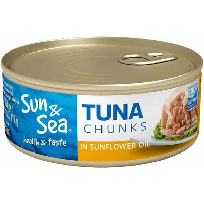 Sun&Sea Tuniak kúsky v slnečnicovom oleji 160 g