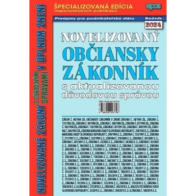 Novelizovaný občiansky zákonník 13/2024