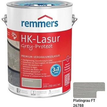 Remmers HK Lasur 0,75 l Platingrau