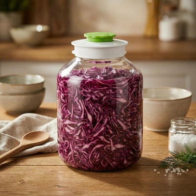 Tescoma Della Casa 895148 sklenice s klipem 5000ml
