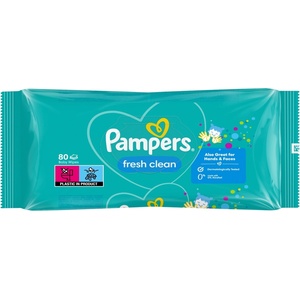 Pampers Кърпички Pampers (80 бр. /фол) Fresh Clean