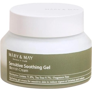 Mary & May Успокояващ гел крем за лице с хутиния и чаено дърво, 70 g