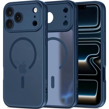 Tech-Protect Кейс Tech-Protect BasicMag MagSafe за iPhone 17 Pro Max - тъмносин (5906302334810)