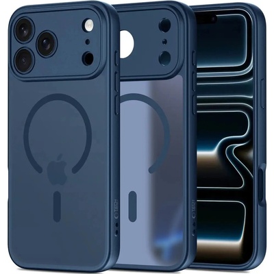Tech-Protect Кейс Tech-Protect BasicMag MagSafe за iPhone 17 Pro Max - тъмносин (5906302334810)