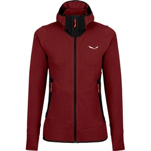 Salewa Дамски вълнен пуловер Salewa Women's Lavaredo Hemp Hooded Jacket Hoodie - Syrah - размер 38 (EU) (105-3573-0414)