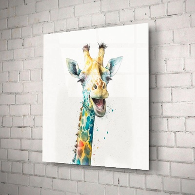 Art gift Стъклено АРТ пано - Пъстър поздрав