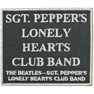 The Beatles – Sgt. Pepper's.Black (Čierna) (Nášivka)