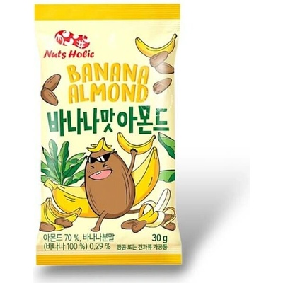 Nuts Holic Mandle s banánovou príchuťou 30 g 1 kus