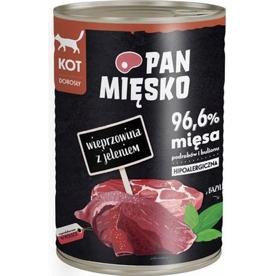 PAN MIĘSKO Hovädzie mäso s jeleňom 400 g