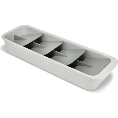 Organizér na příbory DRAWERSTORE 8500011 40 x 13 cm, šedá, plast, Joseph Joseph
