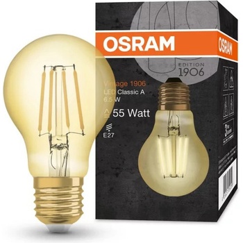 OSRAM Led ЛАМПА vintage 1906 led cl a fil gold 55/7w/825 e27 ledvance (20240130)