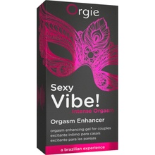 Orgie Sexy Vibe Orgasm Tekutý vibrátor pro ženy a muže 15m