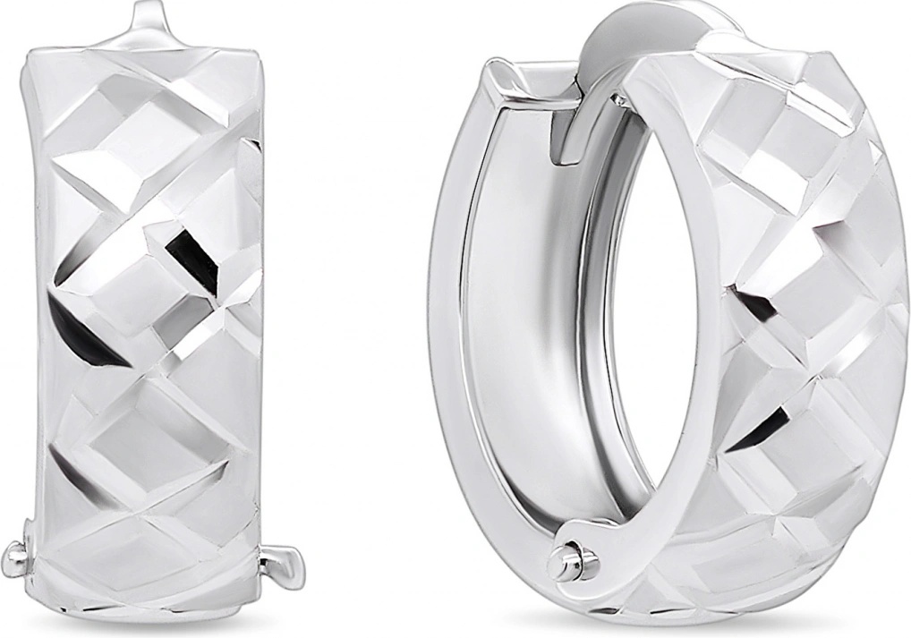 Brilio Silver náušnice EA55W
