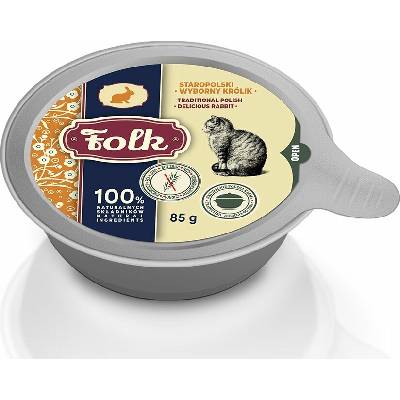 Folk Traditional Polish delicious rabbit 85 g