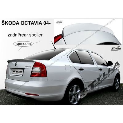 Spoiler zadných dverí horný Škoda Octavia II 2004-2013