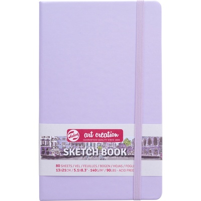 Talens Art Creation Skicár v pevnej väzbe Pastel Violet 13 x 21
