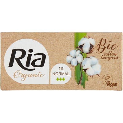 Ria Organic tampóny Normal 16 ks