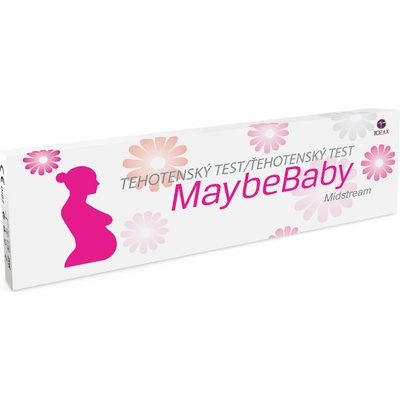 MaybeBaby Midstream 2v1 tehotenský test