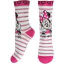 E plus M Dívčí ponožky Minnie bílo růžové