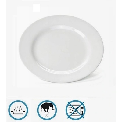 PGX 9360 230 Melaminový mělký talíř 23 cm bílý