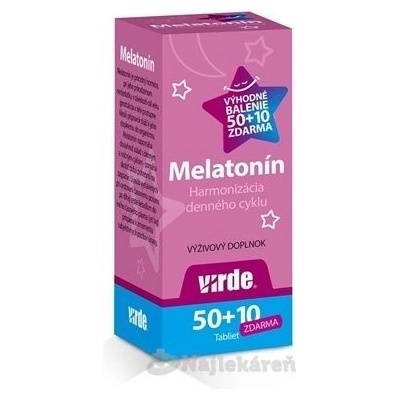 Virde Melatonin 60+10 tabliet