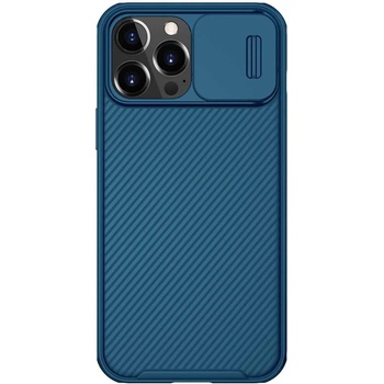 Nillkin CamShield Pro Case - хибриден удароустойчив кейс за iPhone 13 Pro Max (син)