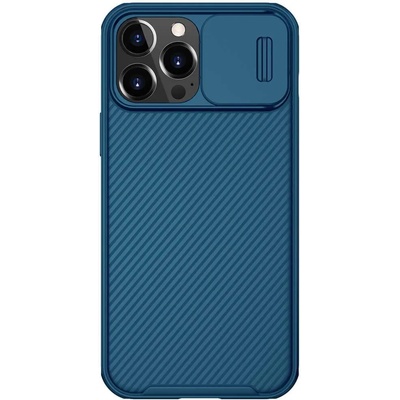 Nillkin CamShield Pro Case - хибриден удароустойчив кейс за iPhone 13 Pro Max (син)