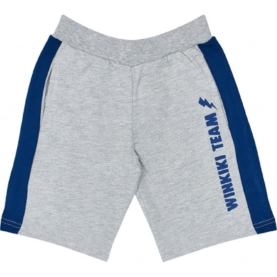 winkiki chlapecké kratasy WKB91328 Světlá šedá