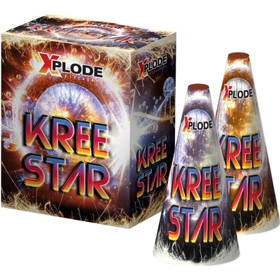 Xplode Fontána Kree star 2 ks
