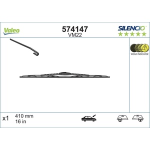 Valeo Silencio Performance 410 mm 574147