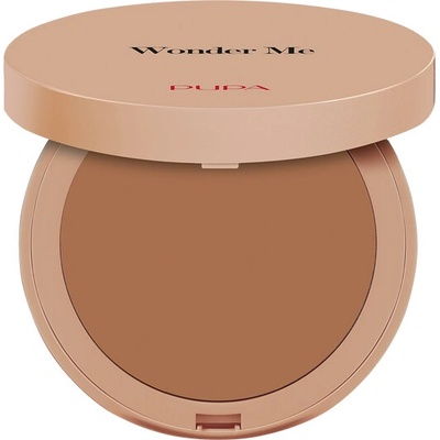 PUPA Milano Wonder Me Bronzer kompaktný bronzujúci púder pre dokonalú pleť 004 Dark Warm 7,5 g