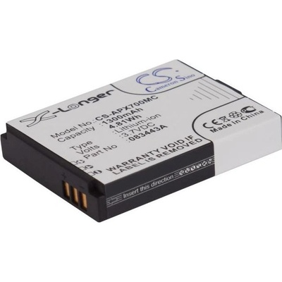 Cameron Sino Батерия за Actionpro Isaw A1, Isaw A2 Ace, Isaw A3, X7, 1300 mAh, Li-Ion (CS-APX700MC)