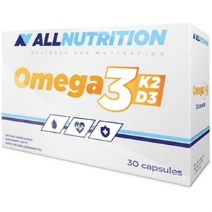 ALLNUTRITION Omega 3 K2 D3, 30 капсули, AllNutrition (7190)