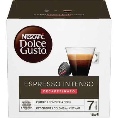 Nescafé Dolce Gusto Espresso Intenso Decaffeinato kávové kapsule 16 ks