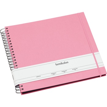 Semikolon Фотоалбум Uni Maxi Mucho с черни карти розов (364010)