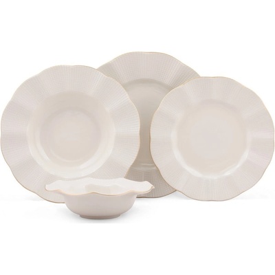 Kutahya súprava porcelánového riadu Waves 24 ks