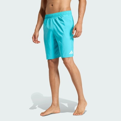 adidas plavecké šortky 3-Stripes 8-Inch bílé modré
