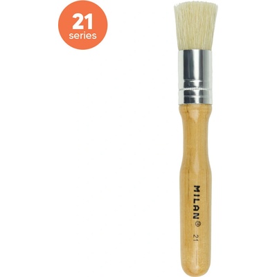 Štetec guľatý MILAN 21
