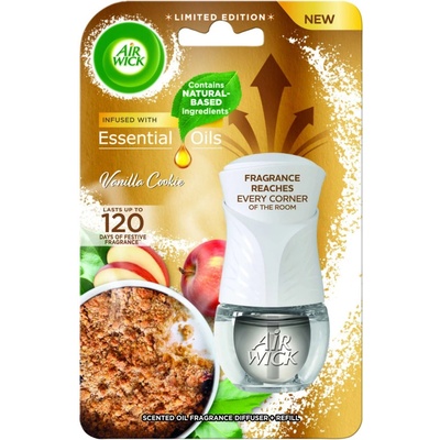 Air Wick Elektrický osviežovač vzduchu s náplňou Vanilla Cookie 19 ml