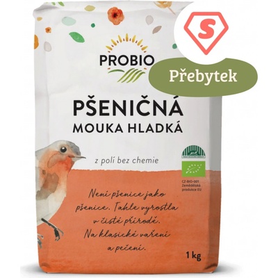 Bioharmonie Pšeničná mouka bílá hladká Bio 1 kg – Zboží Dáma