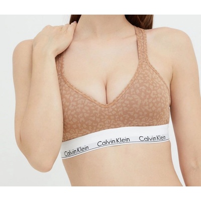 Calvin Klein BRALETTE LIFT hnědá