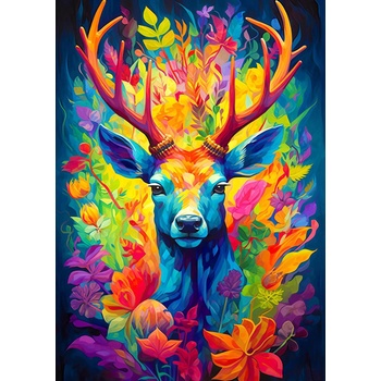 Image 1 of Enjoy - Puzzle Crowned Stag - 1 000 piese